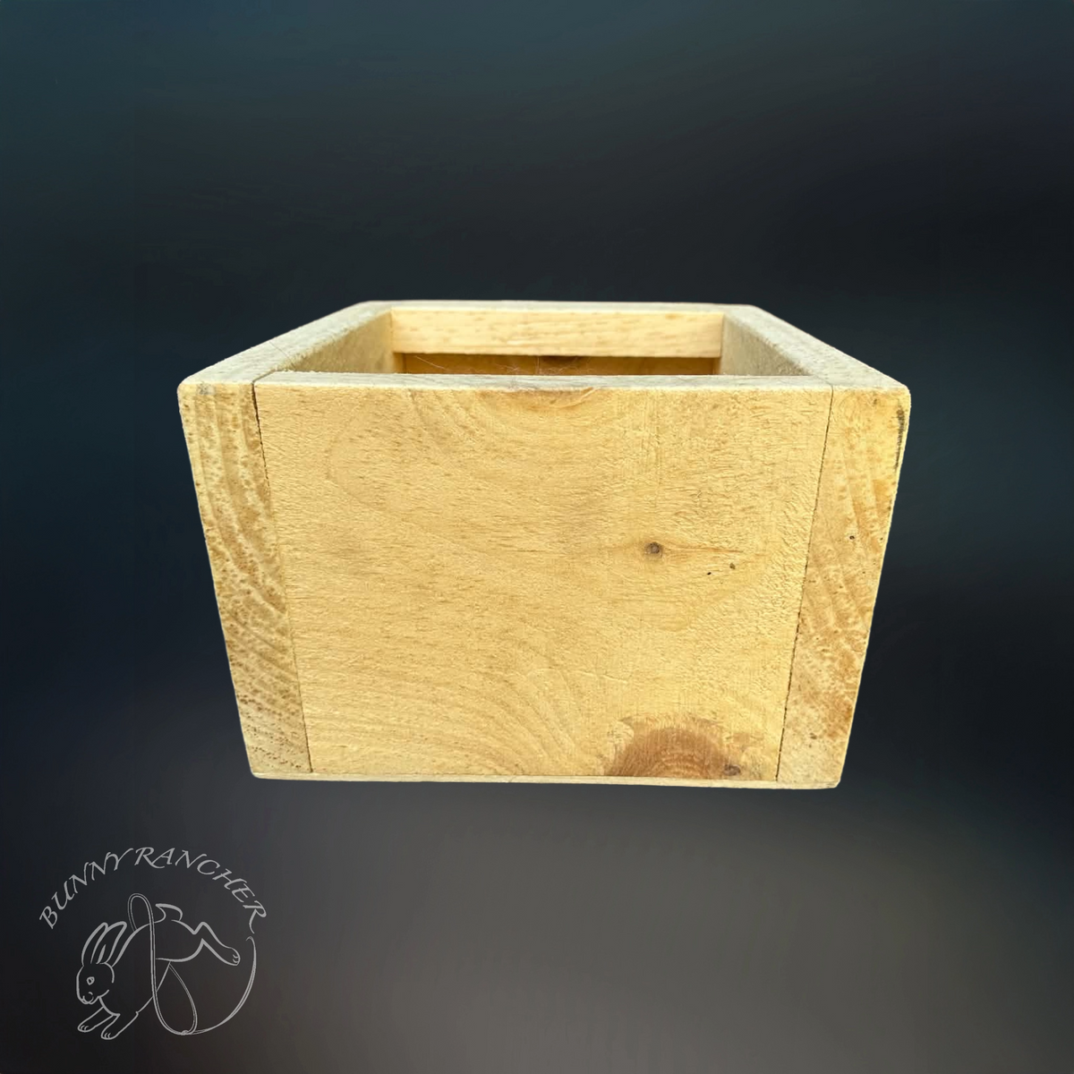 Wooden Rabbit Nesting Box for Small Breeds & Dwarfs – Solid Pine