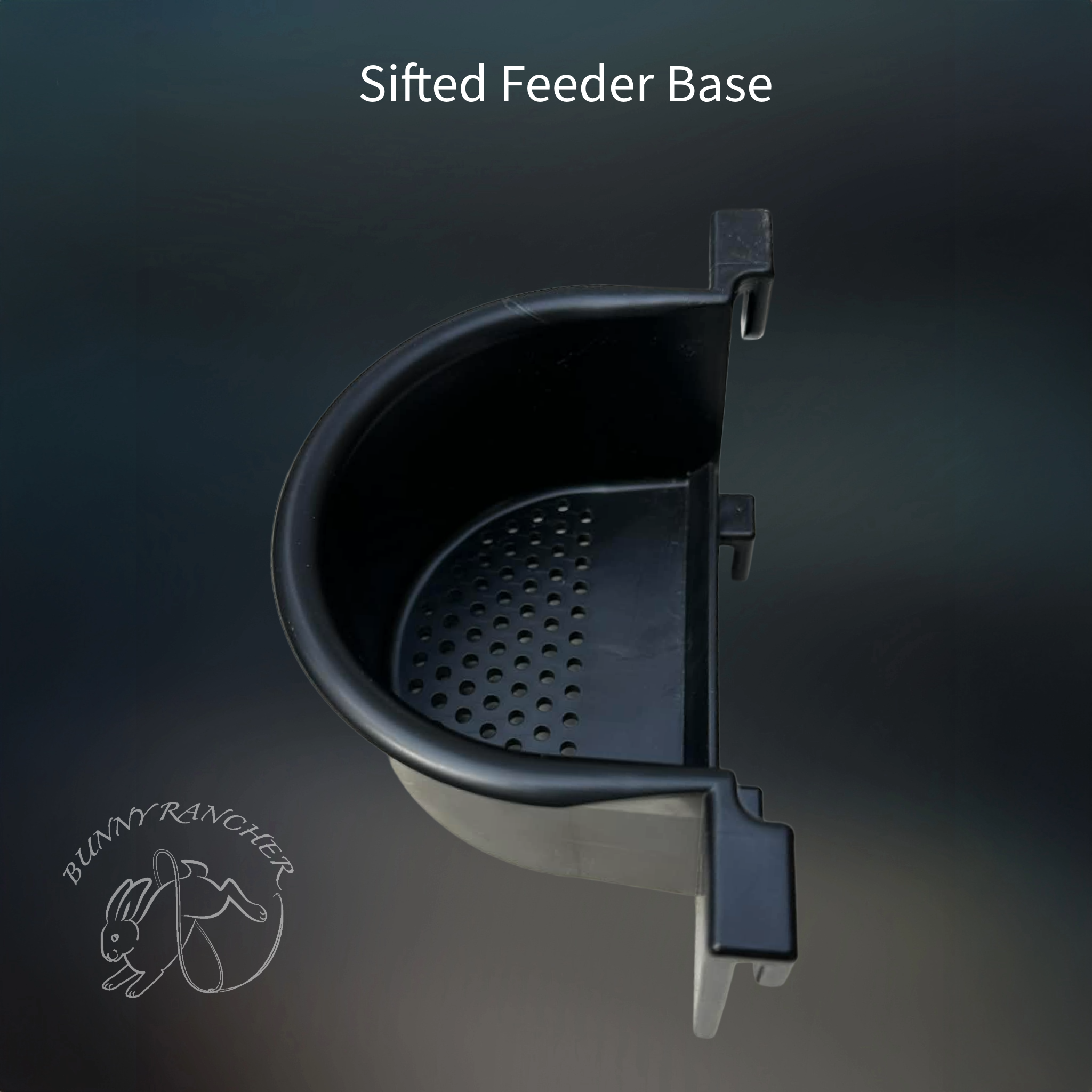 2-Part Sifting No-Cut Feeder | Easy-Install Rabbit & Cavy Feeder