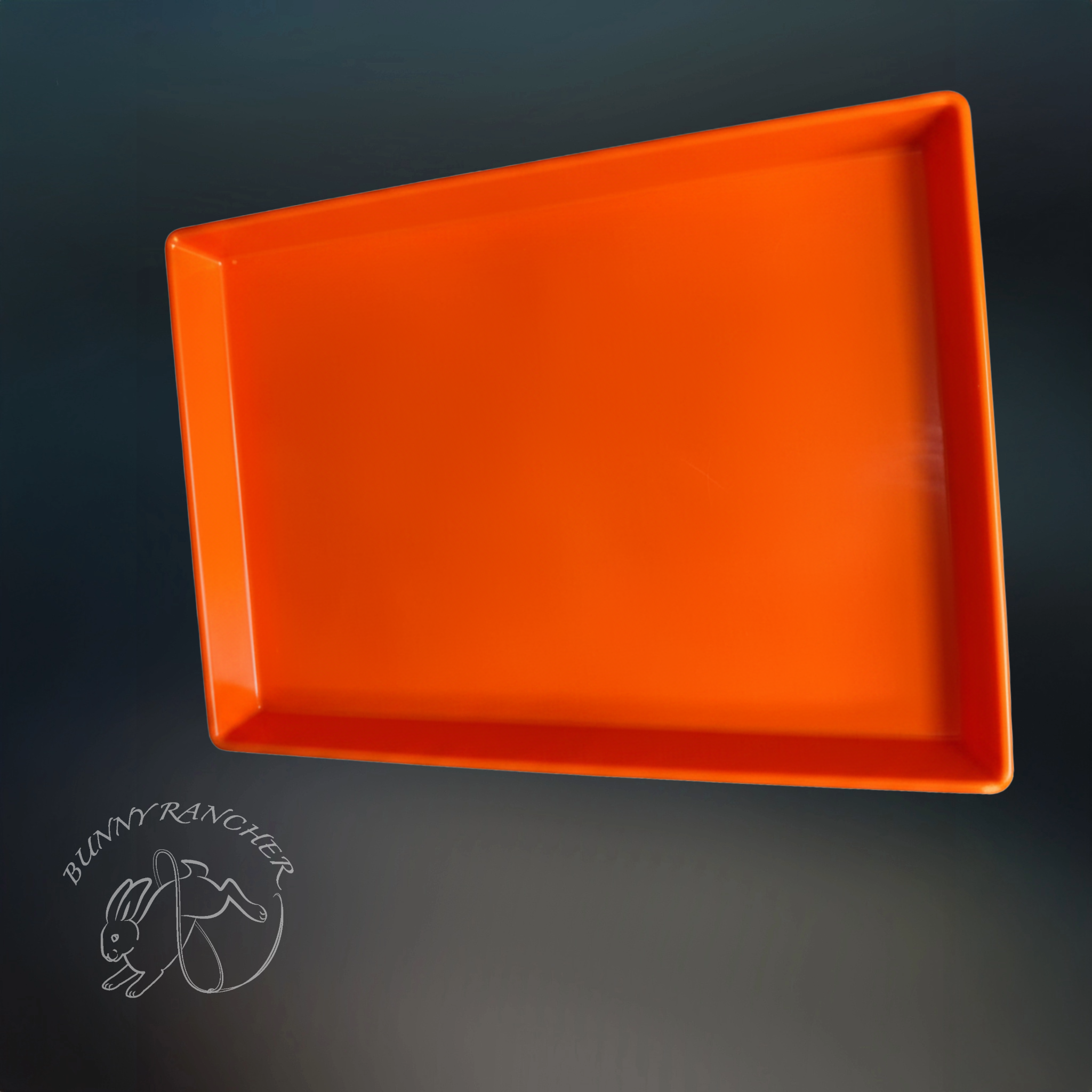 24" x 36" Heavy-Duty Colorful Plastic Rabbit Cage Trays | Easy-Clean Replacement Pans