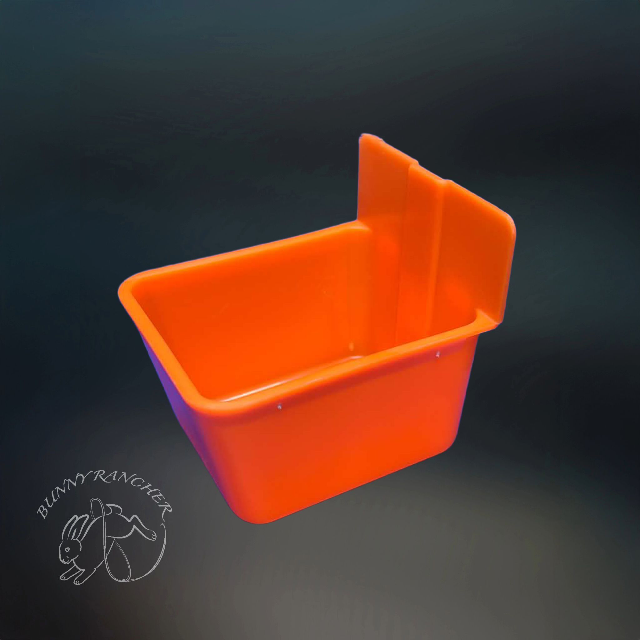 Easy SNAP Square Coop Cup – Secure Locking Feed & Water Dish for Rabbits & Cavies