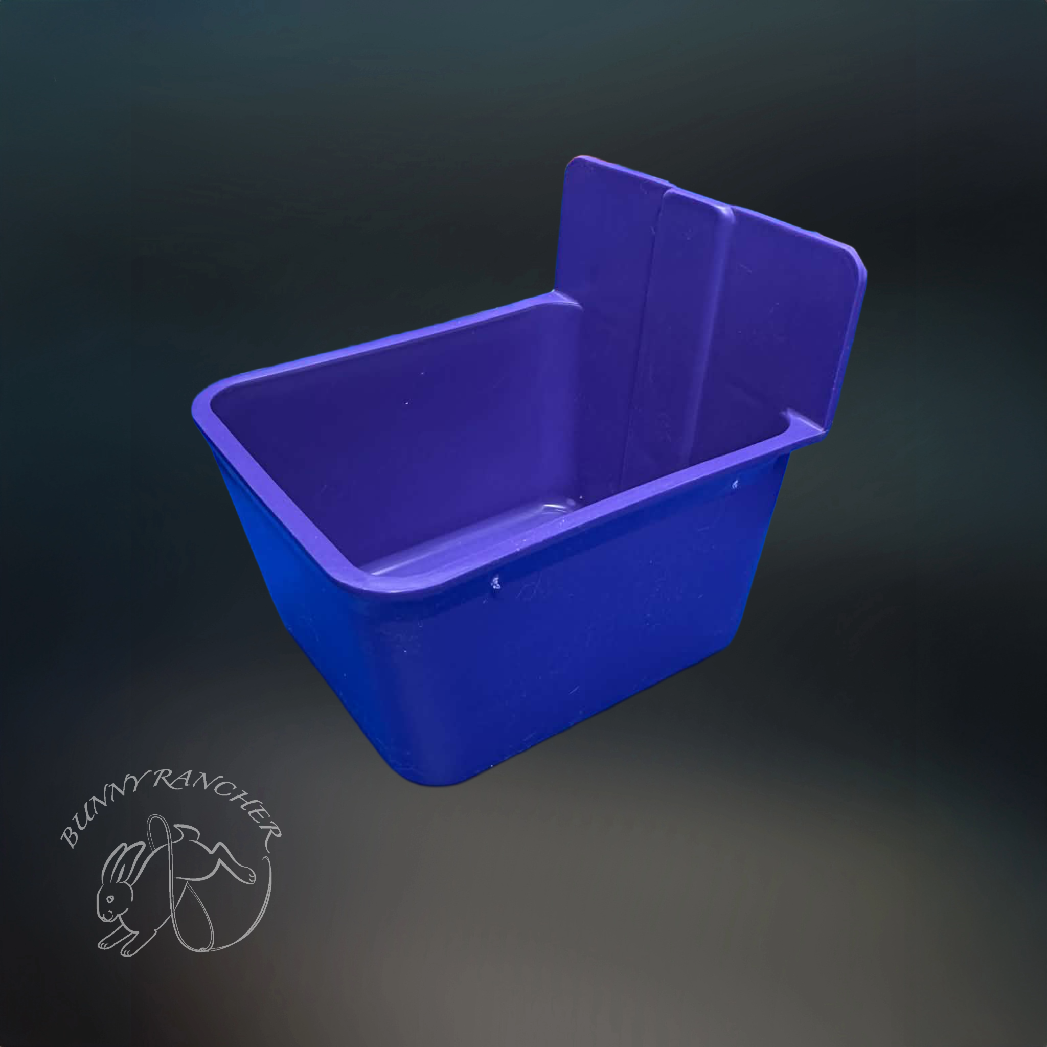 Easy SNAP Square Coop Cup – Secure Locking Feed & Water Dish for Rabbits & Cavies