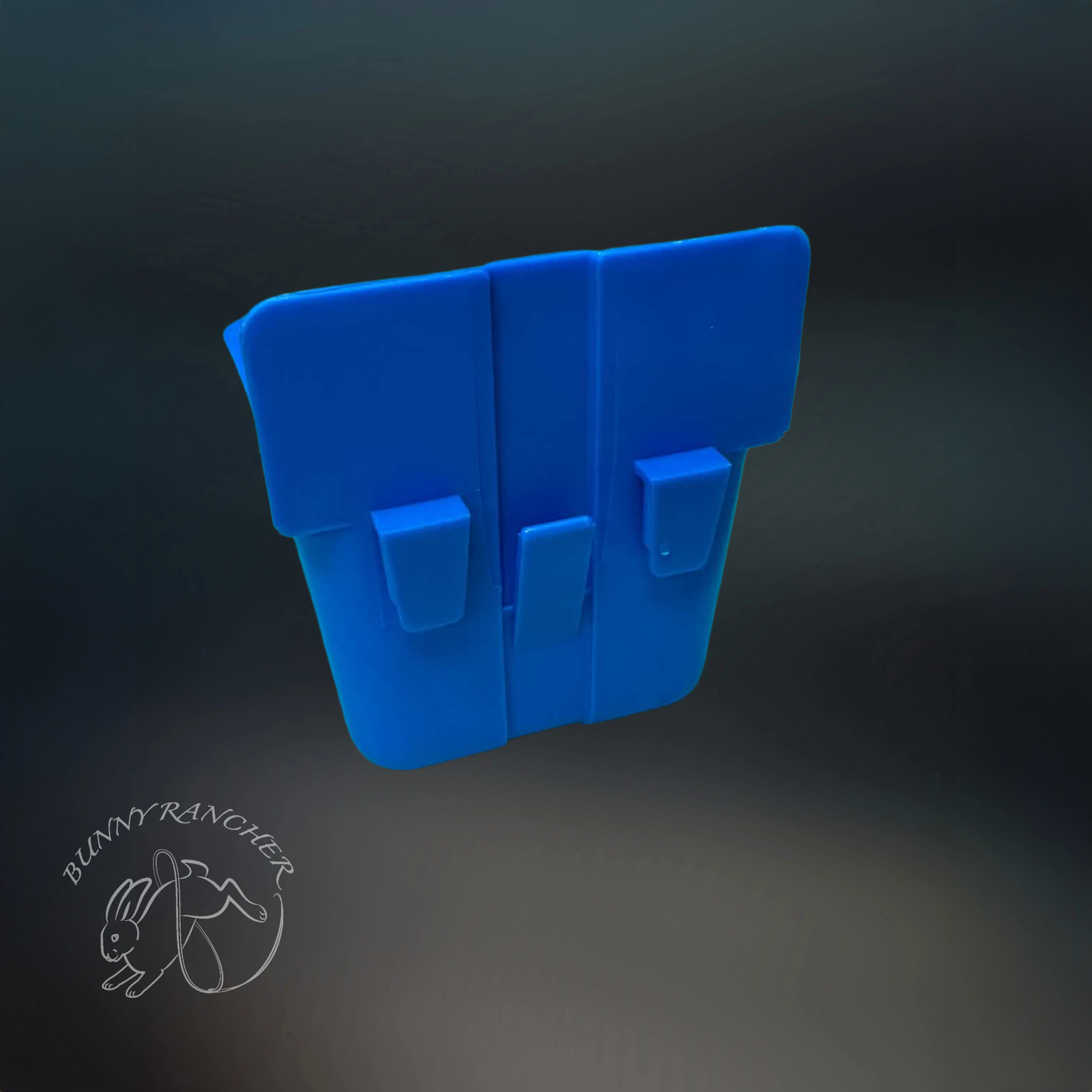 Easy SNAP Square Coop Cup – Secure Locking Feed & Water Dish for Rabbits & Cavies