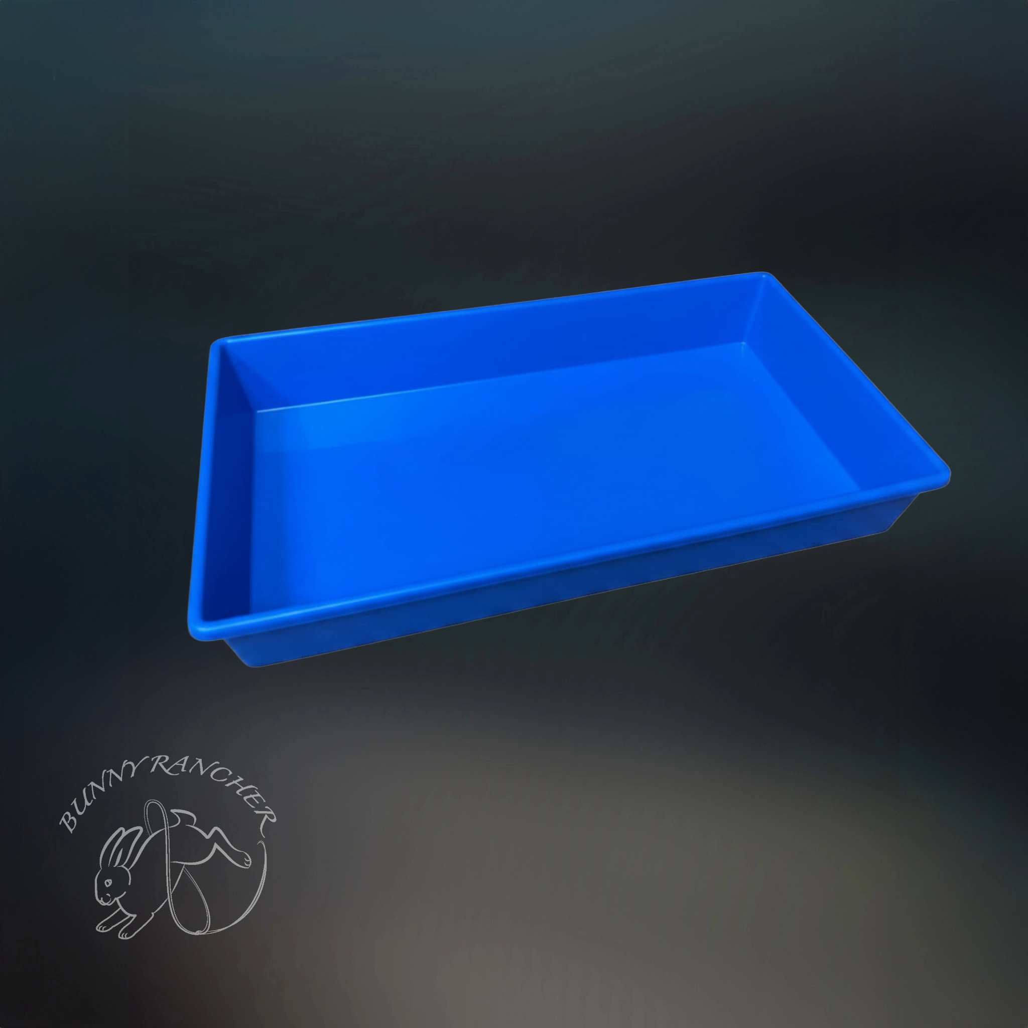 8" X 16"  Heavy-Duty Colorful Plastic Rabbit Carrier Trays| Easy-Clean Replacement Pans (INACTIVE)