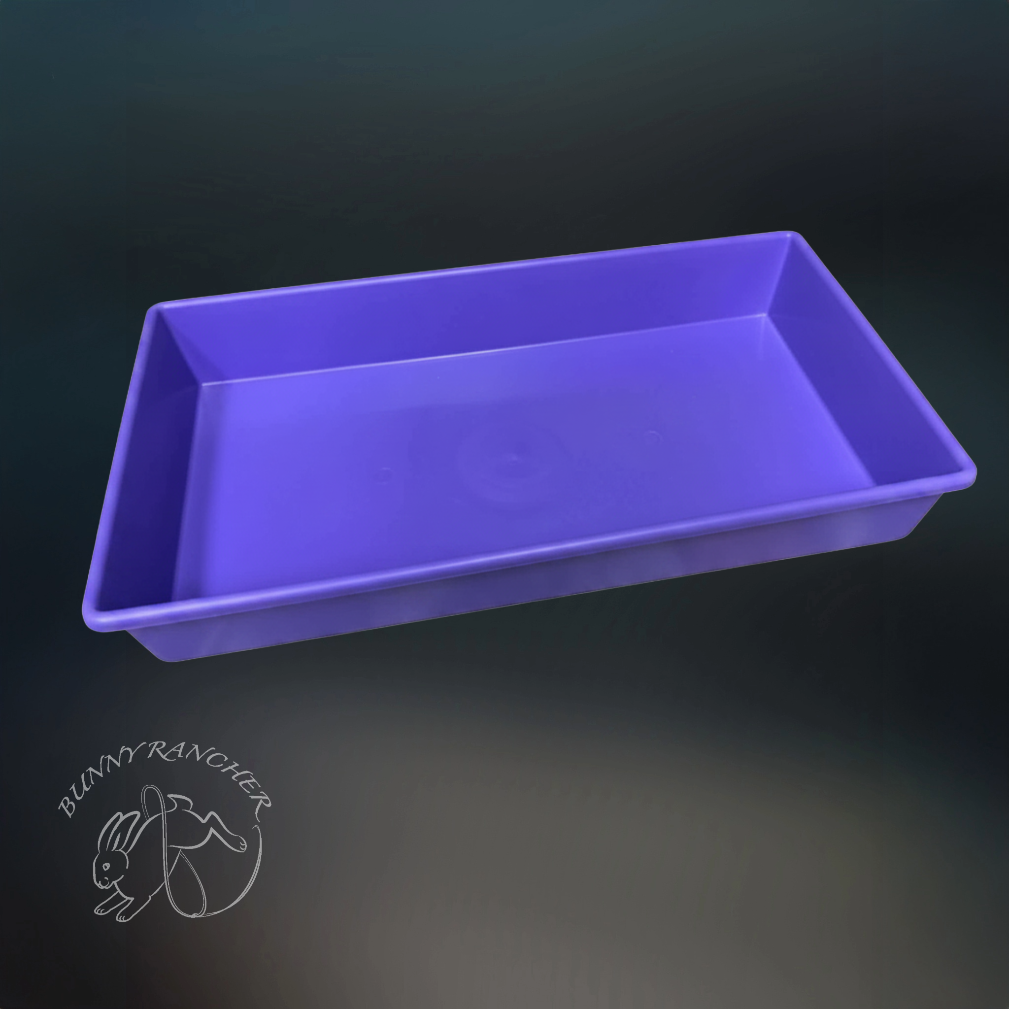 8" X 16"  Heavy-Duty Colorful Plastic Rabbit Carrier Trays| Easy-Clean Replacement Pans (INACTIVE)