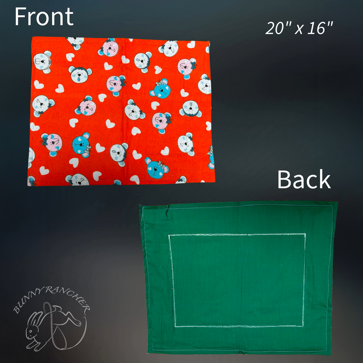 Professional Show Rabbit Posing Mat & Grooming Pad - Assorted Patterns
