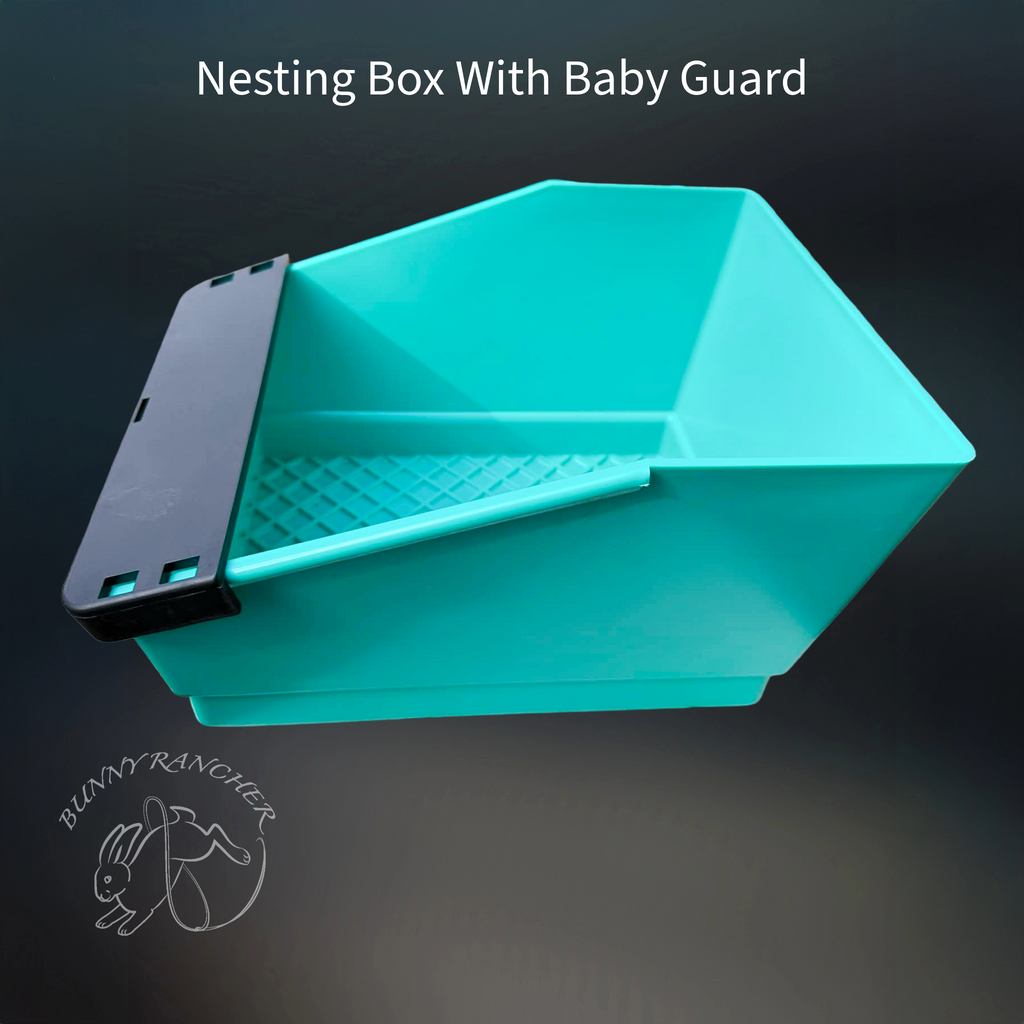 Sanitary Plastic Rabbit Nest Box | Durable & Easy-to-Clean – Bunny Rancher