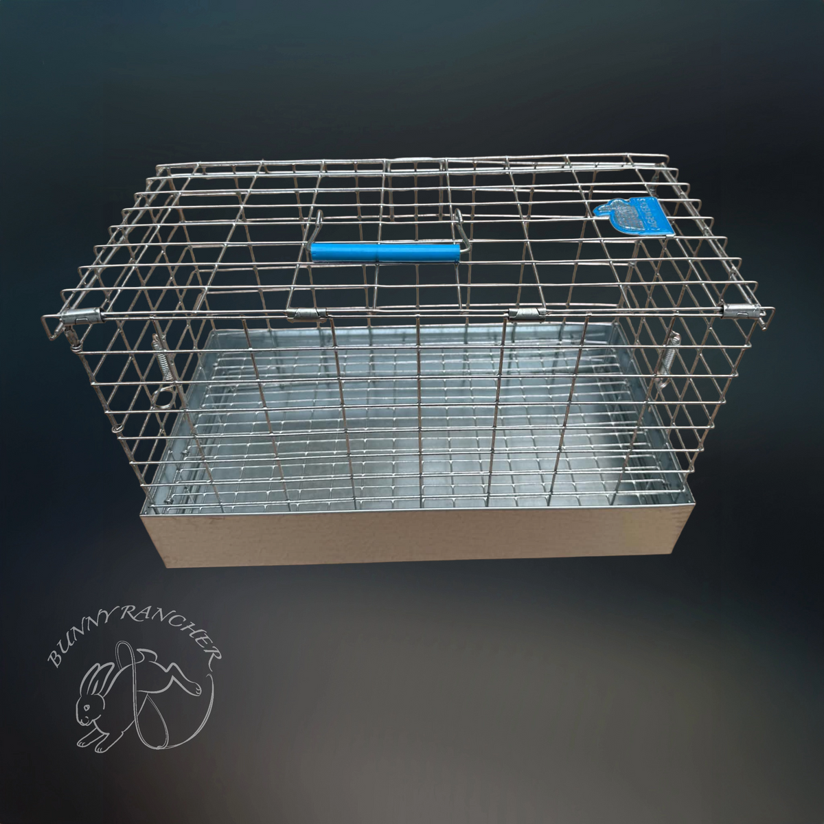 KW Cages 16" x 8" x 10" Single Compartment Wire Transport Cage