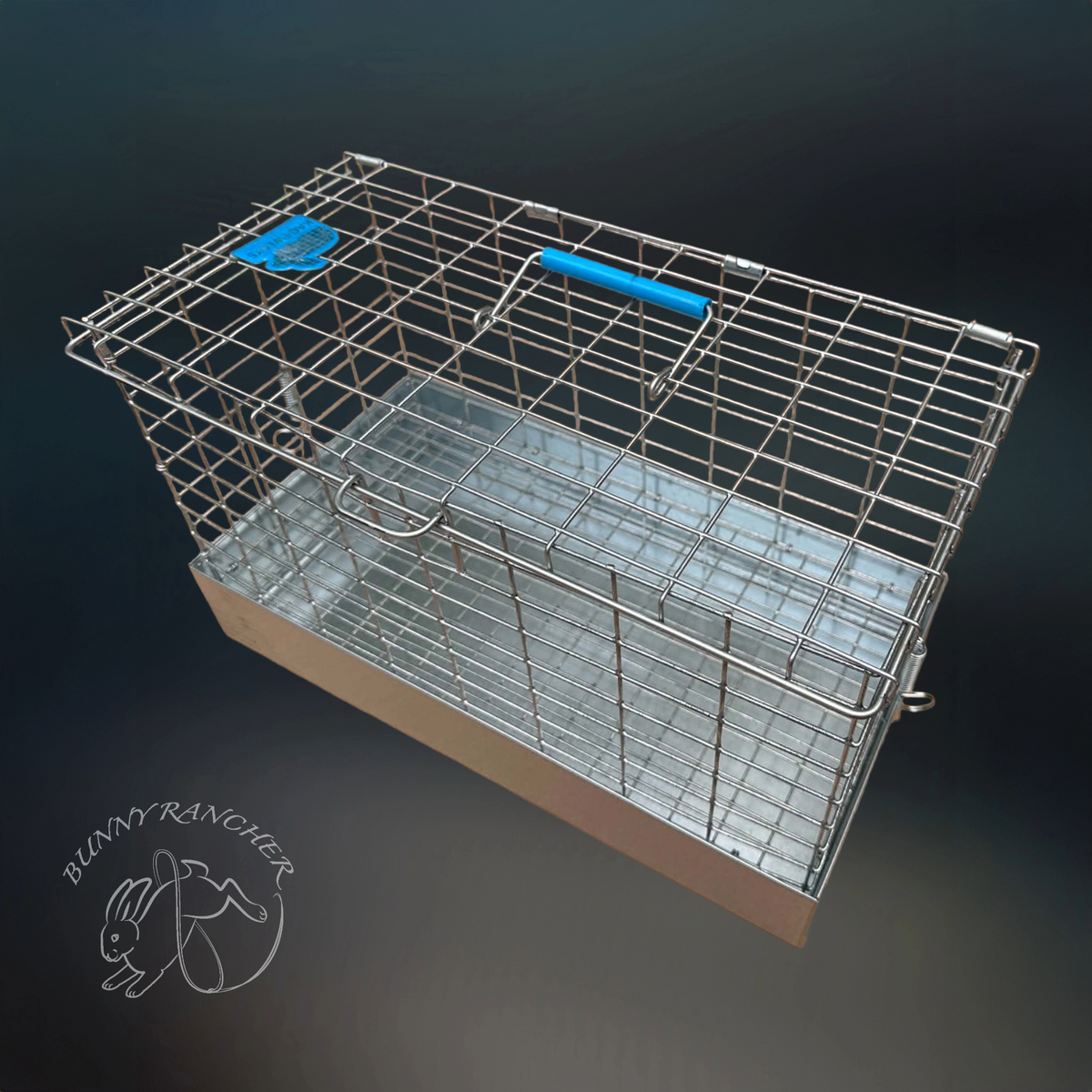 KW Cages 16" x 8" x 10" Single Compartment Wire Transport Cage