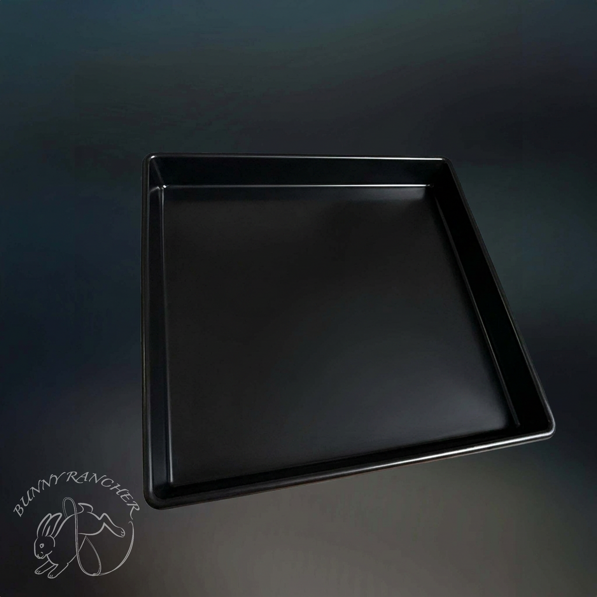 24" x 24" Heavy-Duty Colorful Plastic Rabbit Cage Trays | Easy-Clean Replacement Pans