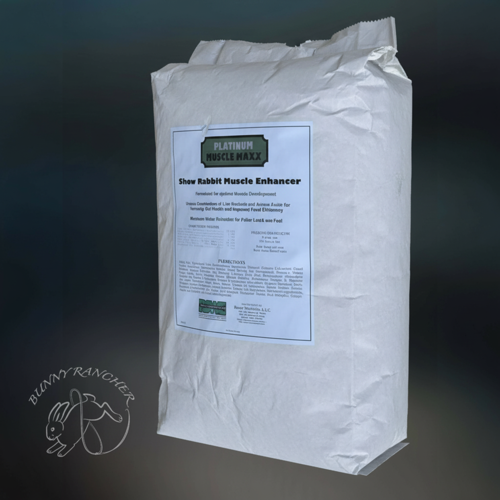 Rowe Platinum Muscle Maxx – Améliorateur Musculaire et Conditionneur Corporel pour Lapins d'Exposition