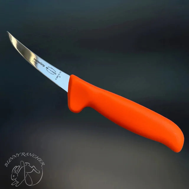 Couteau à désosser incurvé semi-flexible F. Dick Mastergrip 5" | Traitement professionnel de la viande