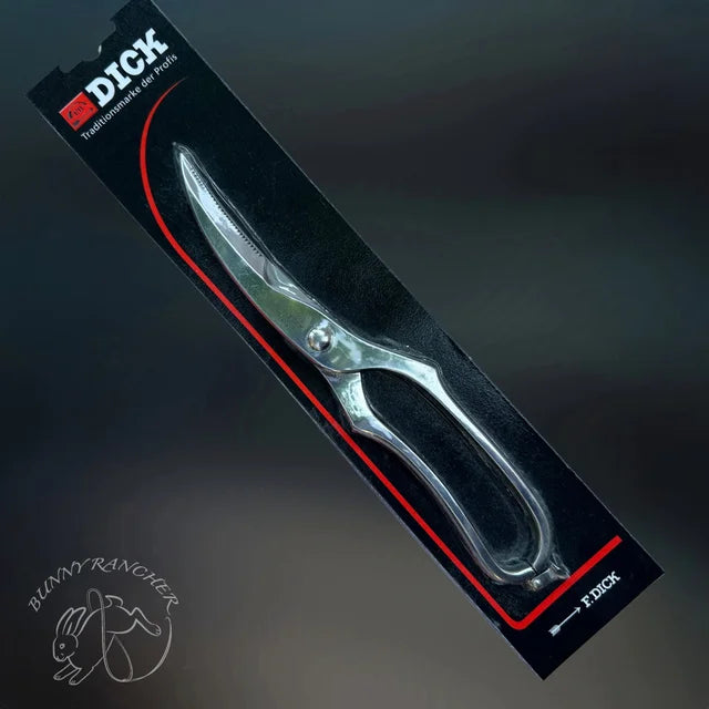 Ciseaux à volaille et viande professionnels F. Dick 25 cm | Acier inoxydable forgé